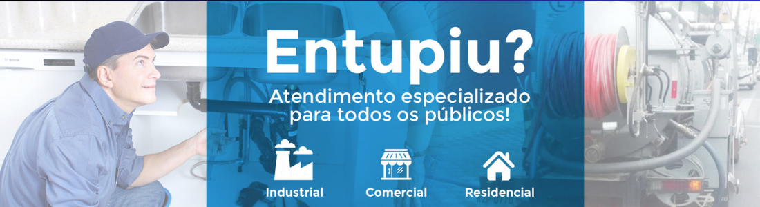 Desentupimento Residencial e Comercial  24 HORAS